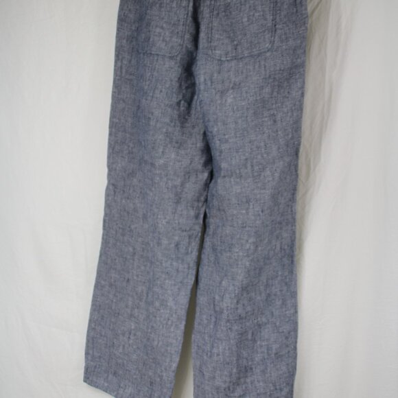 Talbots Blue Wide Leg Pants - Picture 7 of 9